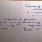 Что значит заявление в произвольной форме