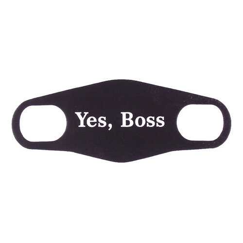 Маска для лица OFF-LIMITS с принтом Yes, Boss, Неопрен в Аптека Радуга
