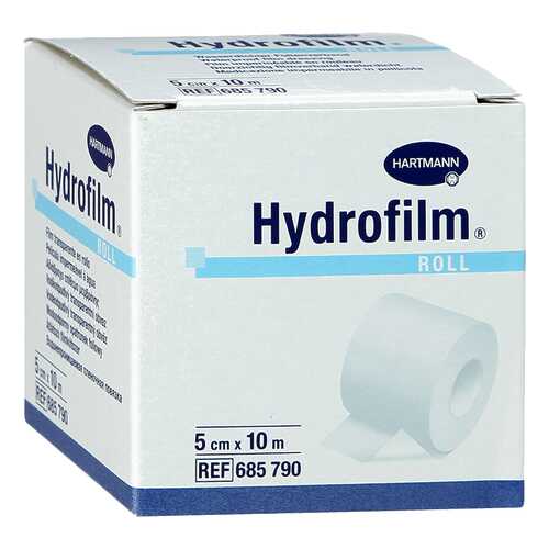 Фиксирующий пластырь из прозрачной пленки в рулоне, 5 cм x 10 м Hydrofilm Roll в Аптека Радуга
