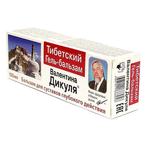 Валентин Дикуль бальзам Тибетский 100 мл в Аптека Радуга