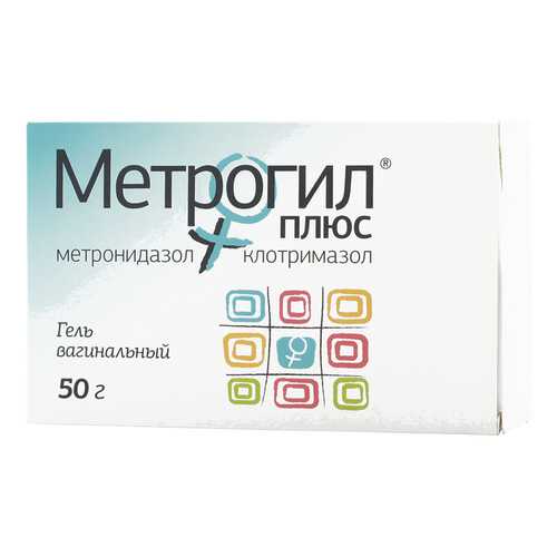 Метрогил Плюс гель ваг.50 г+аппликатор 10 шт. в Аптека Радуга