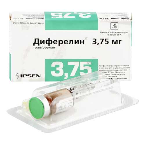 Диферелин лиофилизат 3.75 мг в Аптека Радуга