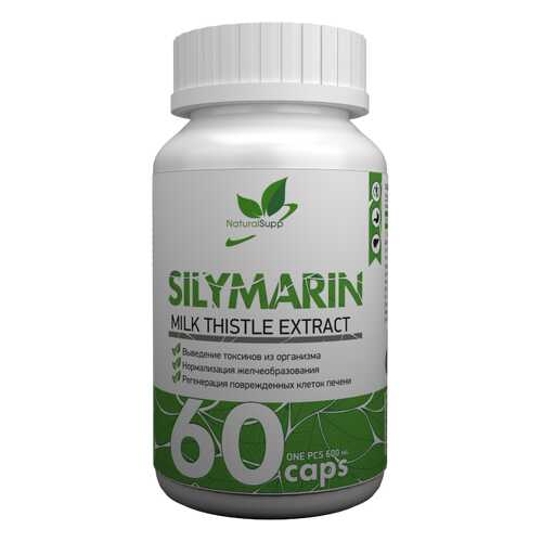 Для печени силимарин NATURALSUPP Silymarin капсулы 60 шт. в Аптека Радуга