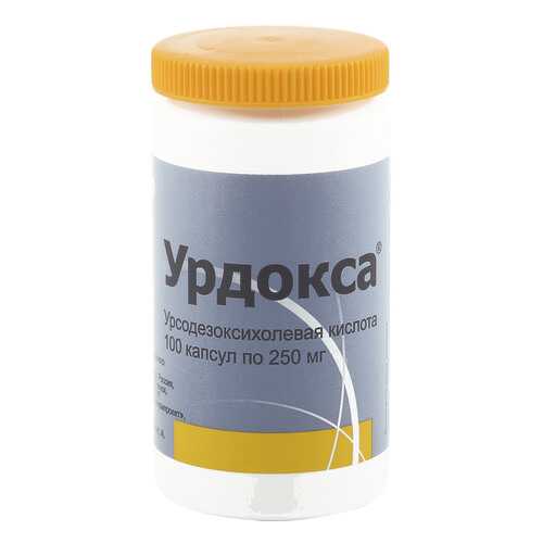 Урдокса капсулы 250 мг 100 шт. в Аптека Радуга