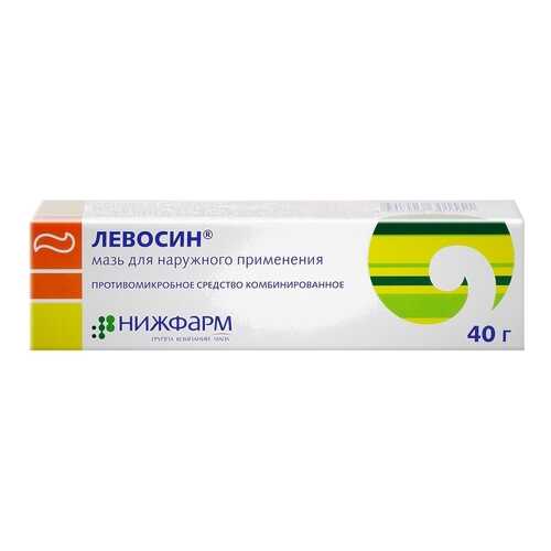 Левосин мазь для наружного применения 40 г в Аптека Радуга