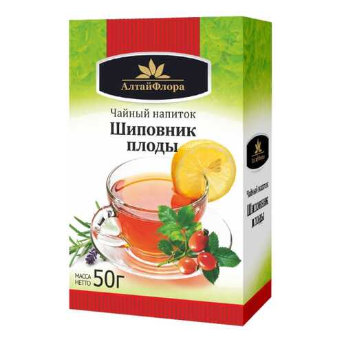 Чайный напиток Шиповник плоды 50 г АлтайФлора в Аптека Радуга