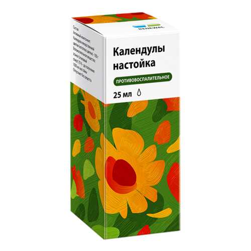 Календулы настойка флакон 25 мл/Renewal в Аптека Радуга