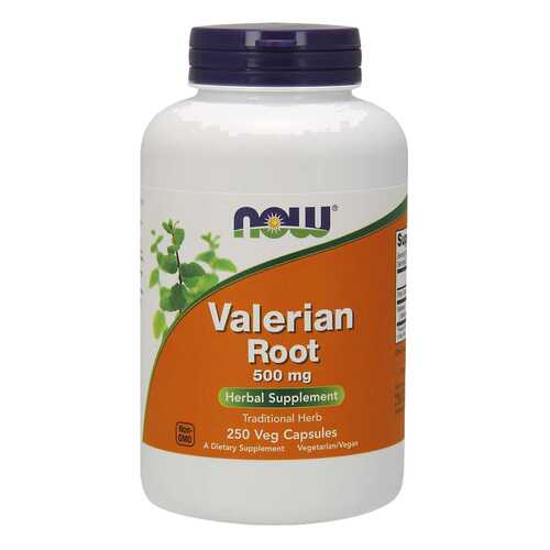 Для нервной системы NOW Valerian Root 500 мг 250 капсул в Аптека Радуга