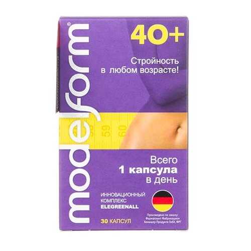 Modelform 40+ 380 мг капсулы 30 шт. в Аптека Радуга