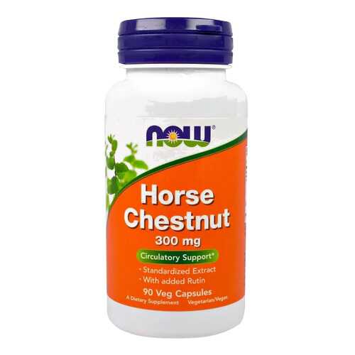 Для сердца и сосудов NOW Horse Chestnut 300 мг 90 капсул в Аптека Радуга