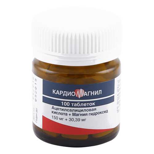 Кардиомагнил таблетки 150 мг 100 шт. в Аптека Радуга