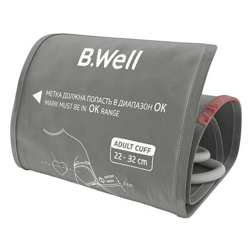 Манжета B.WELL M (22-32 см) стандартная в Аптека Радуга