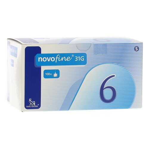 Иглы Новофайн 31G 0,25х6 мм 100 шт. в Аптека Радуга
