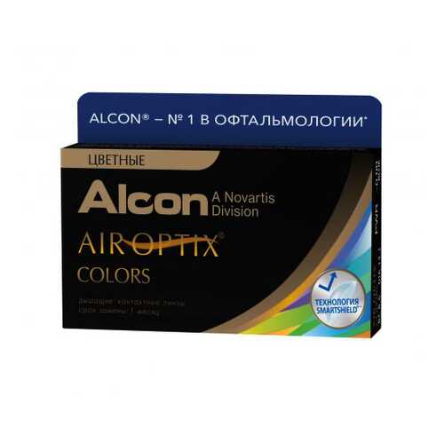 Контактные линзы Air Optix Colors 2 линзы R 8,6 -5,00 Карие в Аптека Радуга
