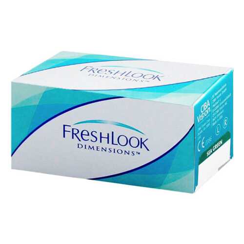 Контактные линзы FreshLook Dimensions 2 линзы без упаковки R 8,6 -4,50 Аква в Аптека Радуга