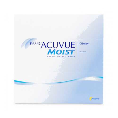 Контактные линзы 1-Day Acuvue Moist 90 линз R 8,5 +5,00 в Аптека Радуга