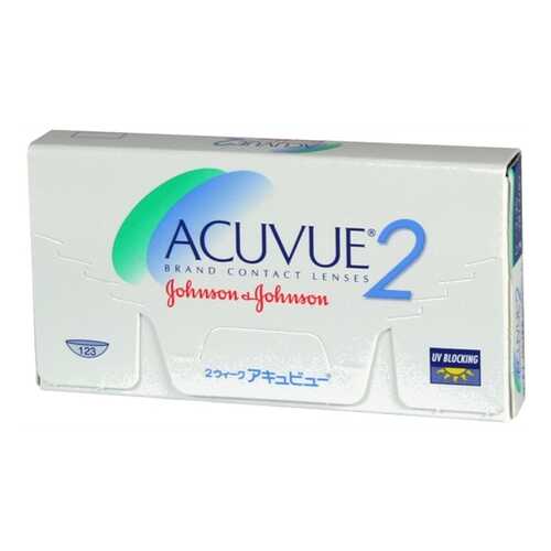 Контактные линзы Acuvue 2 6 линз R 8,3 -5,00 в Аптека Радуга
