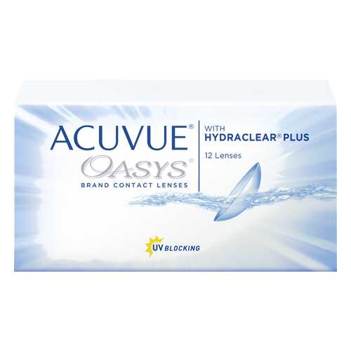 Контактные линзы Acuvue Oasys with Hydraclear Plus 12 линз R 8,8 +1,50 в Аптека Радуга