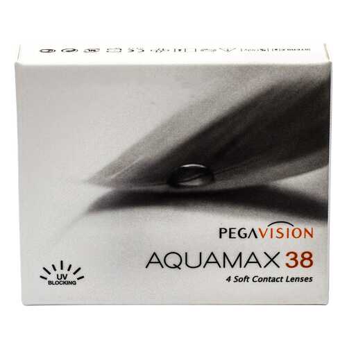 Контактные линзы AQUAMAX 38 4 линзы R 8,6 -3,25 в Аптека Радуга