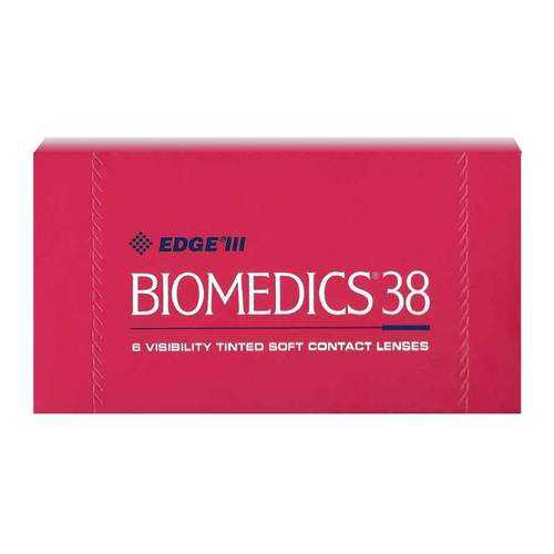 Контактные линзы Biomedics 38 6 линз R 8,6 -0,25 в Аптека Радуга