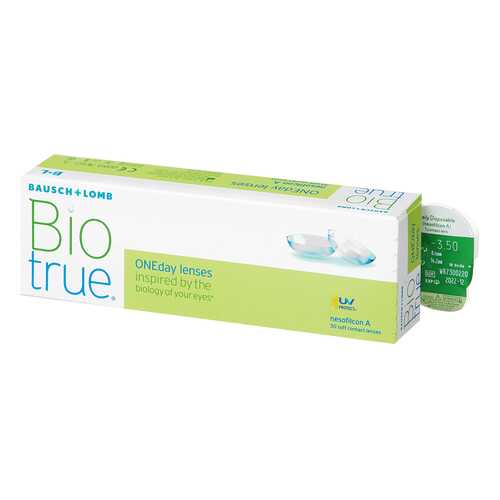Контактные линзы Biotrue ONEday 30 линз -8,50 в Аптека Радуга