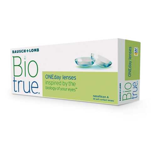 Контактные линзы Biotrue ONEday BC 8,6; D -2,50 30 шт. в Аптека Радуга