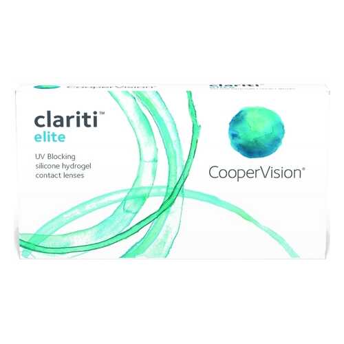 Контактные линзы Clariti elite 6 линз -6,25 в Аптека Радуга
