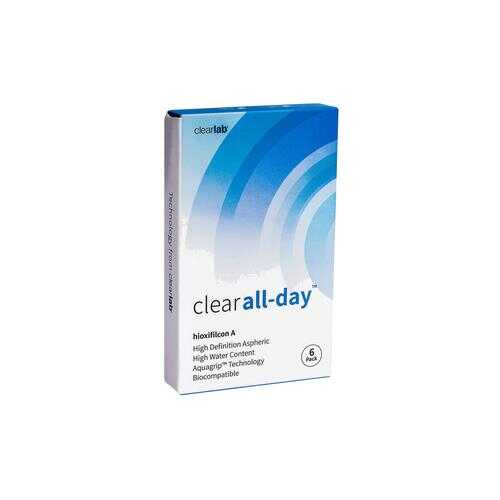 Контактные линзы ClearLab Clear All-Day 6 линз R 8.6 +03,00 в Аптека Радуга