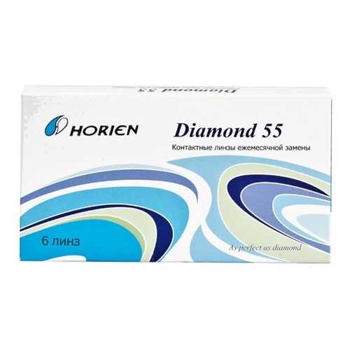 Контактные линзы Diamond 55 6 линз R 8,6 -5,75 в Аптека Радуга