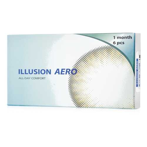 Контактные линзы ILLUSION Aero 6 линз R 8.6 -7.0D в Аптека Радуга
