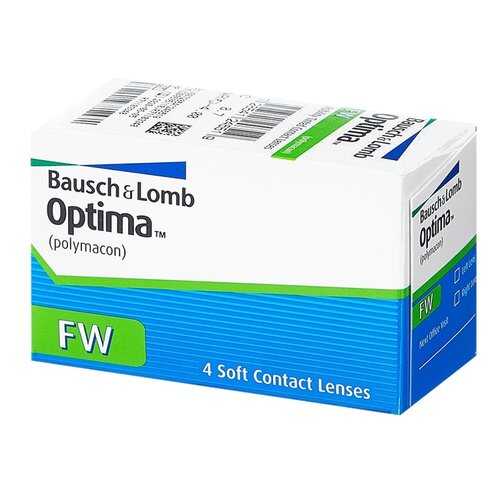 Контактные линзы Optima FW 4 линзы R 8,4 -3,00 в Аптека Радуга