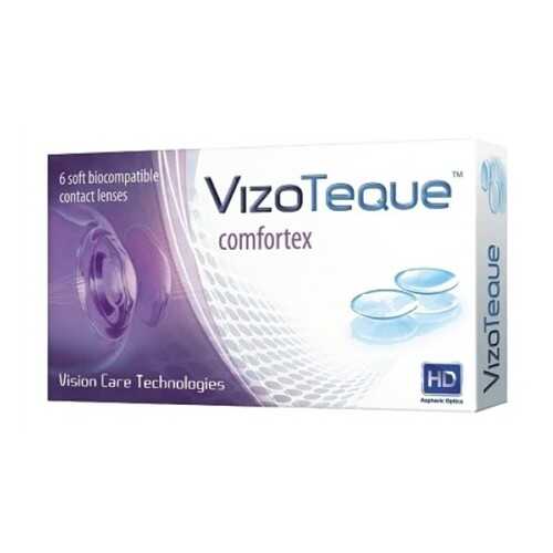 Контактные линзы VizoTeque Comfortex 6 линз R 8,6 -3,50 в Аптека Радуга