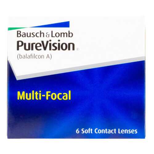 Контактные линзы PureVision Multi-Focal 6 линз low -2,75 в Аптека Радуга