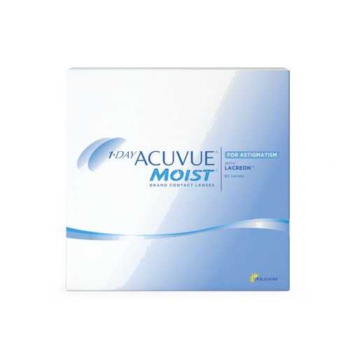 Контактные линзы 1-Day Acuvue Moist for Astigmatism 90 линз -2,00/-1,75/10 в Аптека Радуга