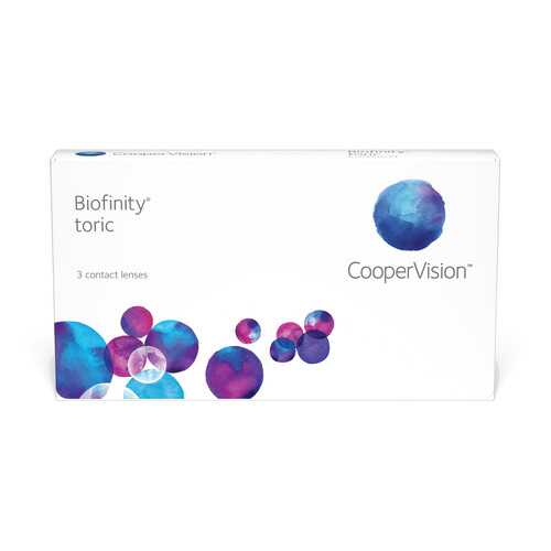 Контактные линзы Biofinity Toric 3 линзы R 8,7 -4,00/-2,25/40 в Аптека Радуга