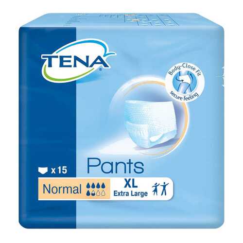 Подгузники для взрослых Tena Pants Normal XL 15 шт. в Аптека Радуга