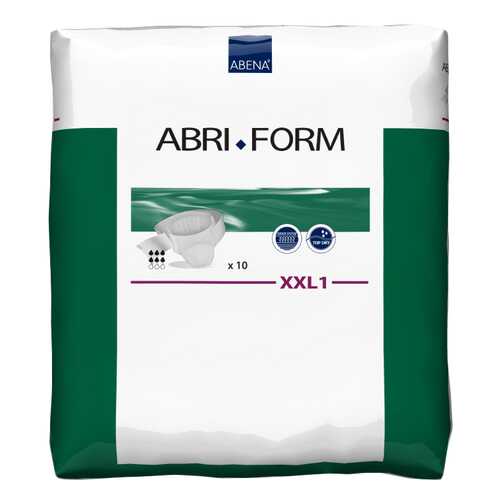 Подгузники для взрослых, XXL1, 10 шт. Abena Abri-Form в Аптека Радуга