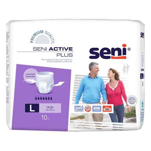 Трусы впитывающие для взрослых Seni Active Plus Large 10 шт. в Аптека Радуга
