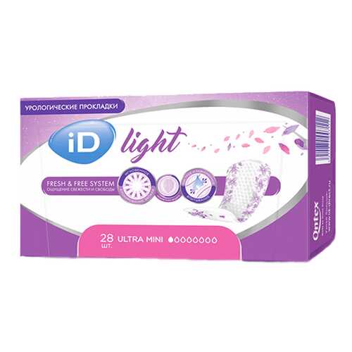 Урологические прокладки iD light mini 28 шт. в Аптека Радуга