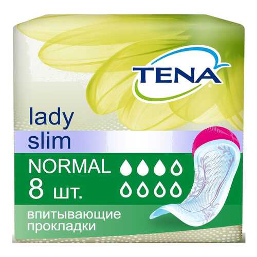 Урологические прокладки Tena Lady Slim Normal 8 шт в Аптека Радуга