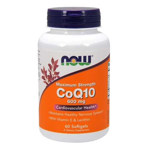 Коэнзим NOW CoQ10 60 капс. в Аптека Радуга
