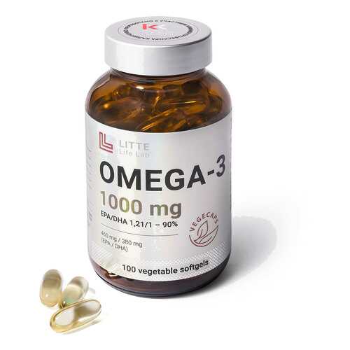 ОМЕГА-3 Litte Life Lab 1000 мг капсулы 100 шт. в Аптека Радуга