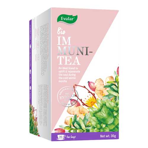 Чай Эвалар БИО Иммунный (Evalar Bio Immuni-Tea), 20 фильтр-пакетов, Эвалар в Аптека Радуга