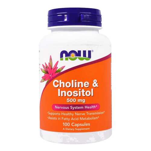 Choline & Inositol NOW капсулы 100 шт. в Аптека Радуга