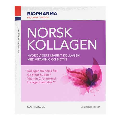 Морской коллаген Norsk Kollagen Biopharma саше 25 шт. в Аптека Радуга