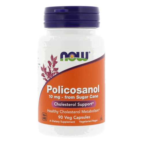 Добавка для сердца и сосудов NOW Policosanol 90 капсул в Аптека Радуга