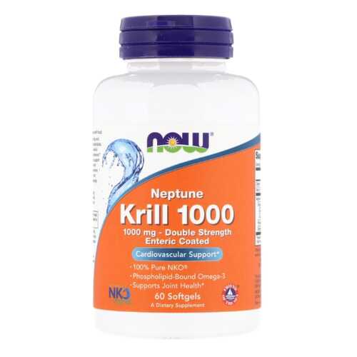 Omega 3 NOW Krill Oil Neptune 60 капс. в Аптека Радуга